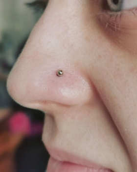 Nostril piercing